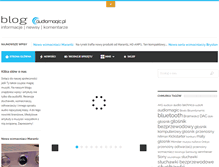 Tablet Screenshot of blog.audiomagic.pl